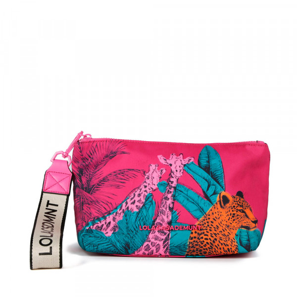 multicolor-animal-print-nylon-toiletry-bag