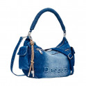 ASTANA-TASCHE AUS DENIM MIT HALBLOGO