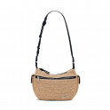 HALF LOGO RAFFIA ASTANA BAG