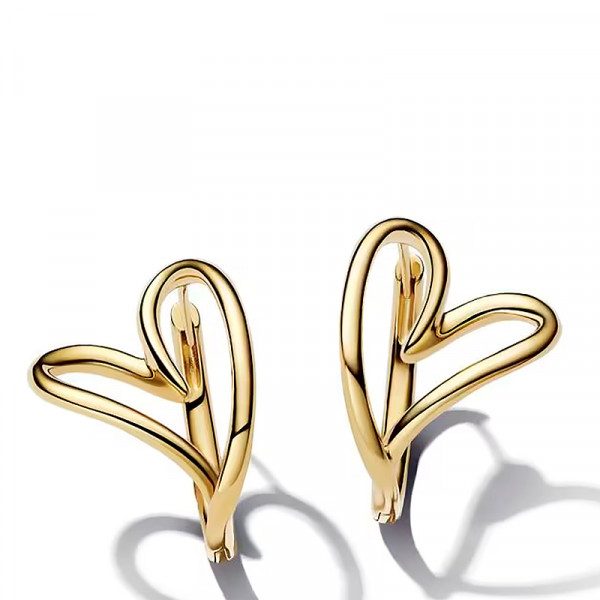 organic-heart-shape-hoop-earrings-263807c00