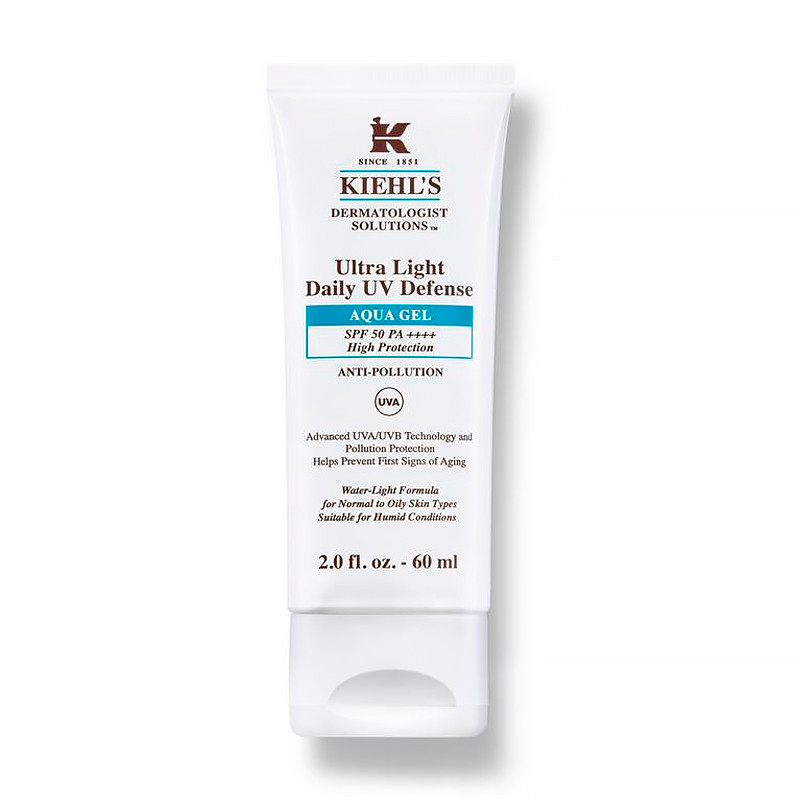 Kiehl's Protector Solar Facial Ultra Light Daily UV Defense Aqua Gel SPF 50 PA ++++ Protector Solar Pieles Grasas