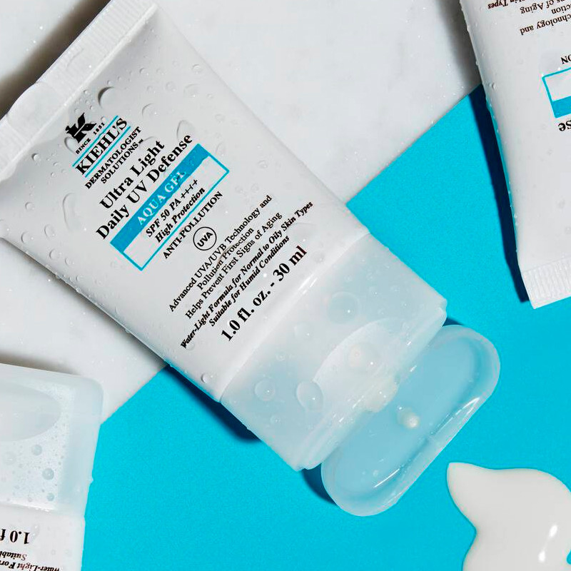 Kiehl's Ultra Light Daily UV Defense Aqua Gel SPF 50 PA ++++ Protector Solar Pieles Grasas