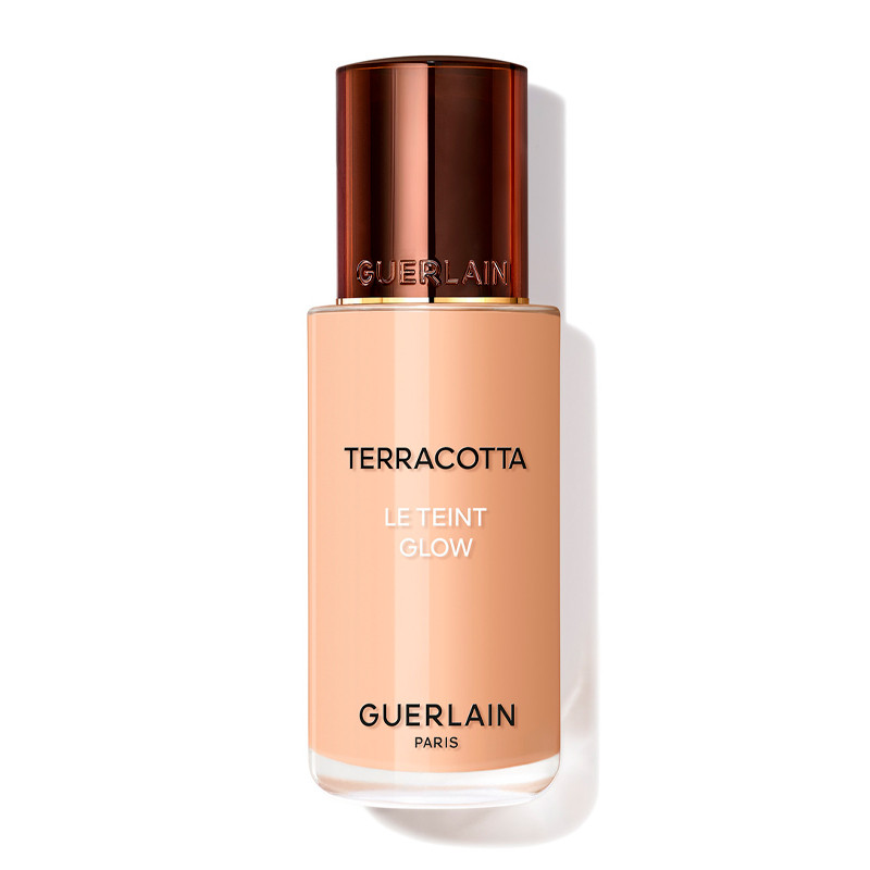 Guerlain Fondotinta Terracotta Le Teint Glow Fondotinta Luminosità Naturale a Lunga Tenuta 2.5N NEUTRAL