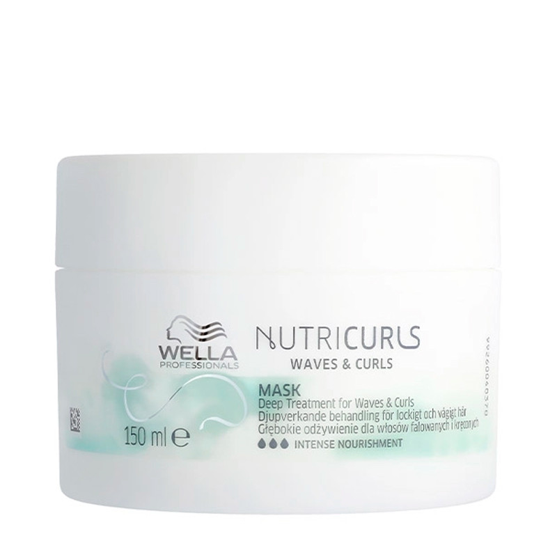Wella Tratamiento para el pelo Nutricurls Waves & Curls Mask Mascarilla Para Cabello Ondulado Y Rizado