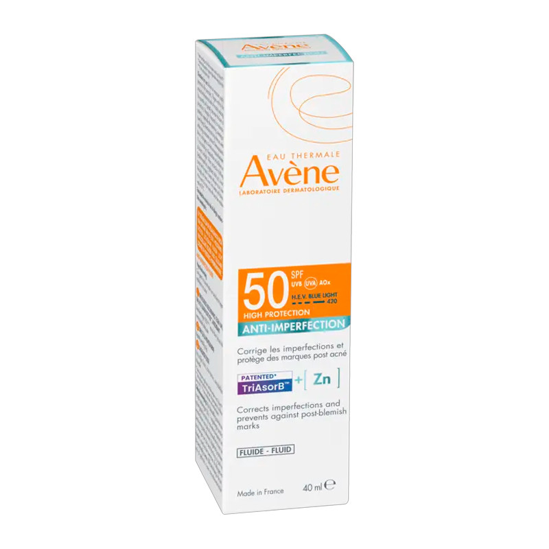 Avène Protector Solar Fluido Antiimperfecciones SPF50 40 ml – imagen 2