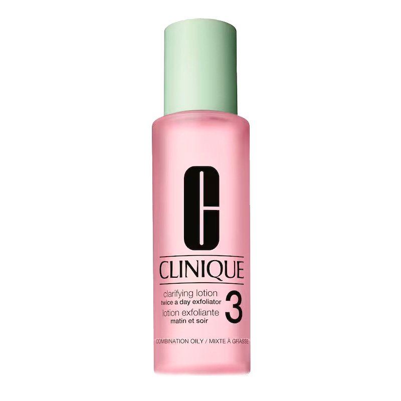 CLINIQUE Clarifying Face Lotion 3 Toner for Gentle Exfoliation of Combination Oily Skin 13.5 oz/ 400 mL