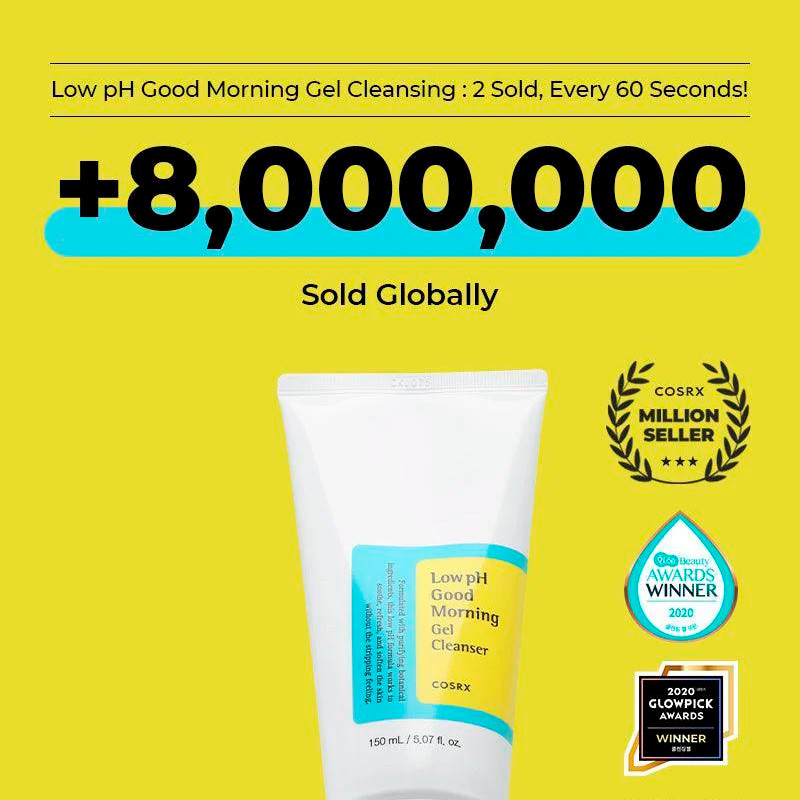 Cosrx Low Ph Good Morning Gel Cleanser 150ml – imagen 4