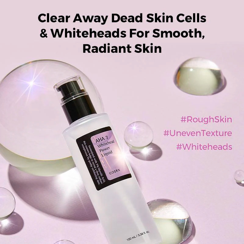 Cosrx Exfoliante Químico AHA 7 Whitehead Power Liquid 100ml – imagen 2