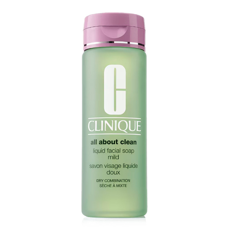 Clinique Liquid Facial Soap Mild (Dry Combination) Gel Limpiador Facial – imagen 2