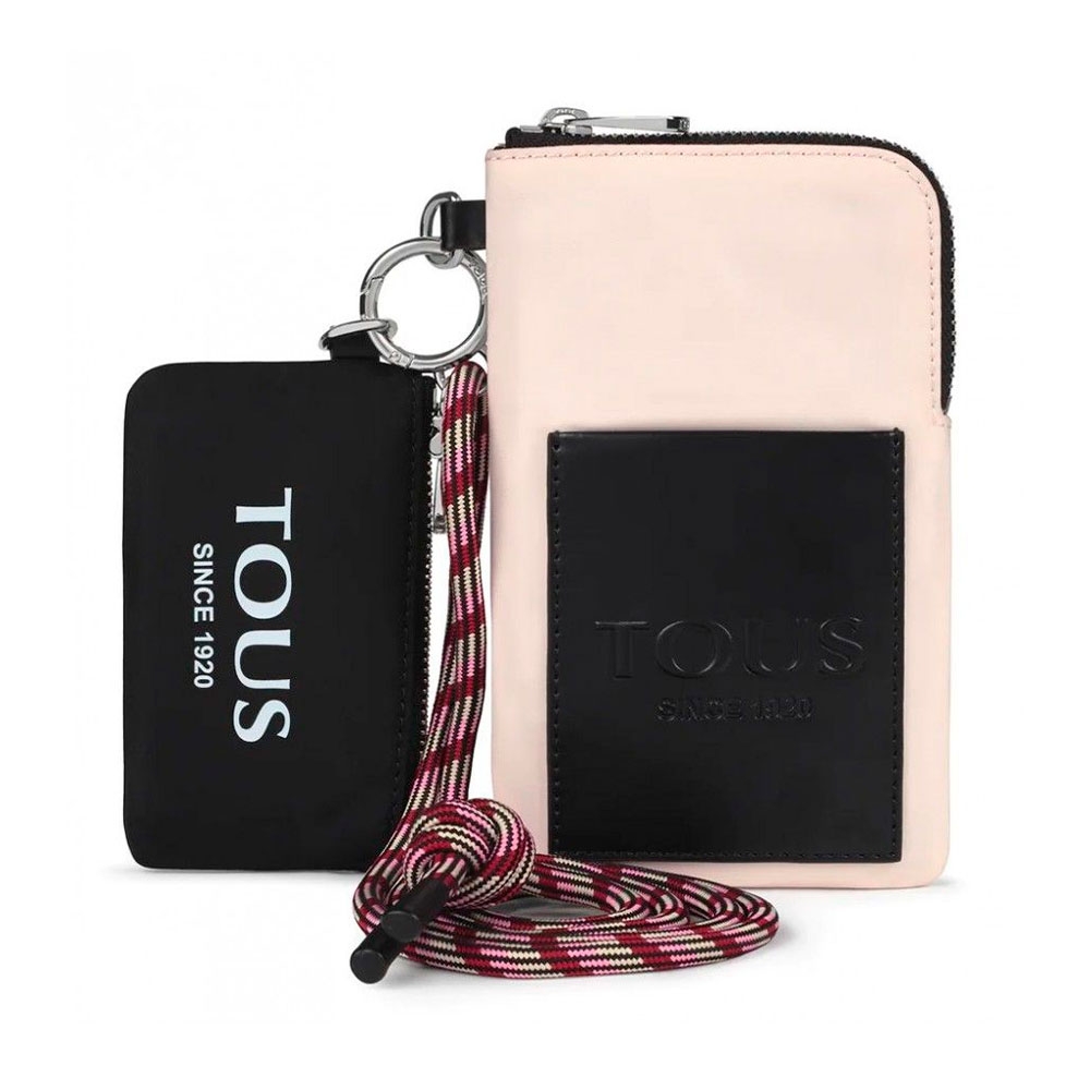 Tous Bags Bags, toiletry bags and suitcases for women Empire Soft Nude Black Tous Adjustable Mobile Phone Holder