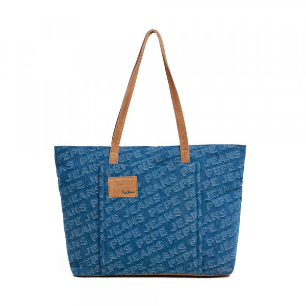 bolso-tote-denim-con-logo