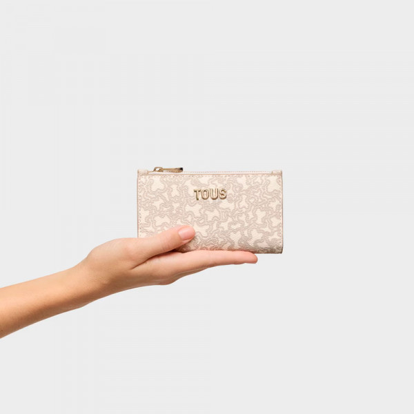 cartera-kaos-mini-lines-beige-tous