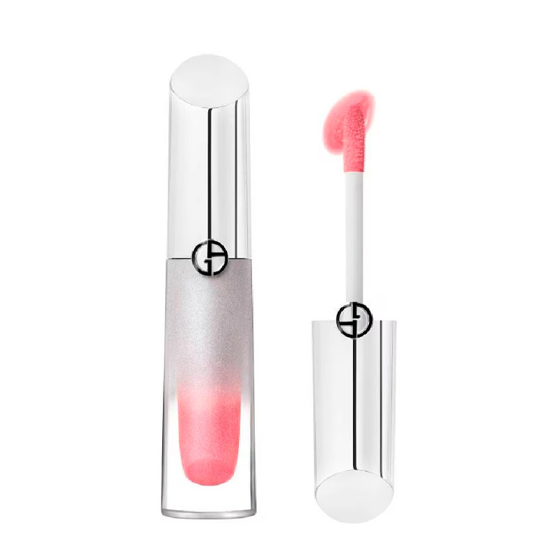 Armani 34 Frozen Candy Lipstick Prisma Glass New Volumizing Gloss - 24H Hydrated Lips - Ice Cream Effect Shine