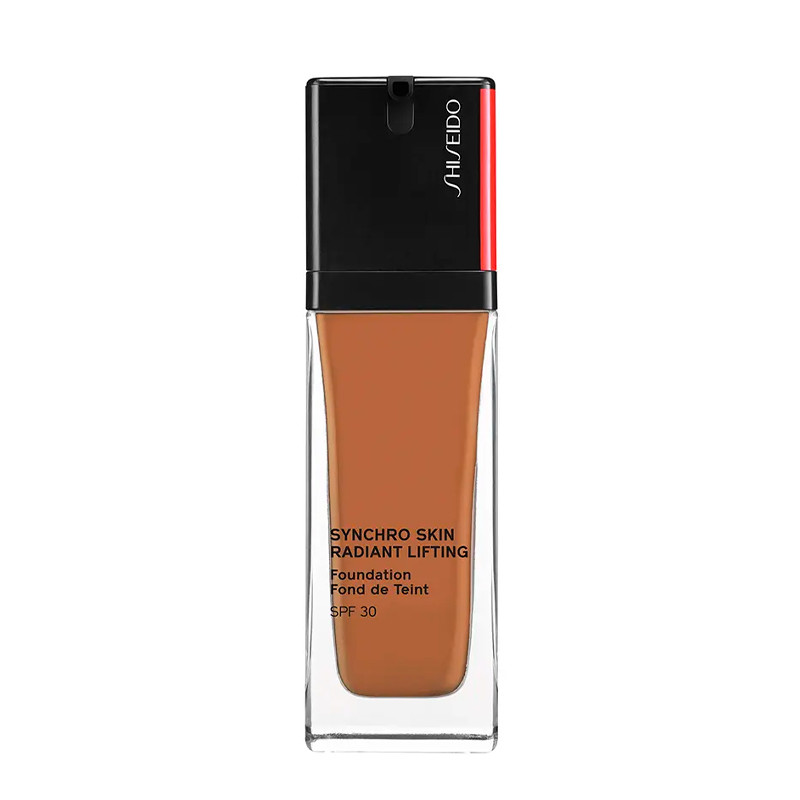 Shiseido Fondotinta Synchro Skin Radiant Lifting Foundation SPF 30 Base per il trucco 460 TOPAZ