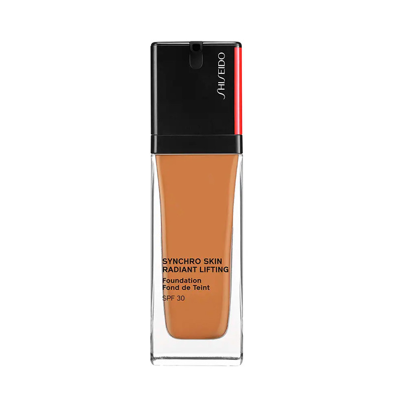 Shiseido 420 Bronze Fluid Base Synchro Skin Radiant Lifting Foundation Spf 30 Makeup Base