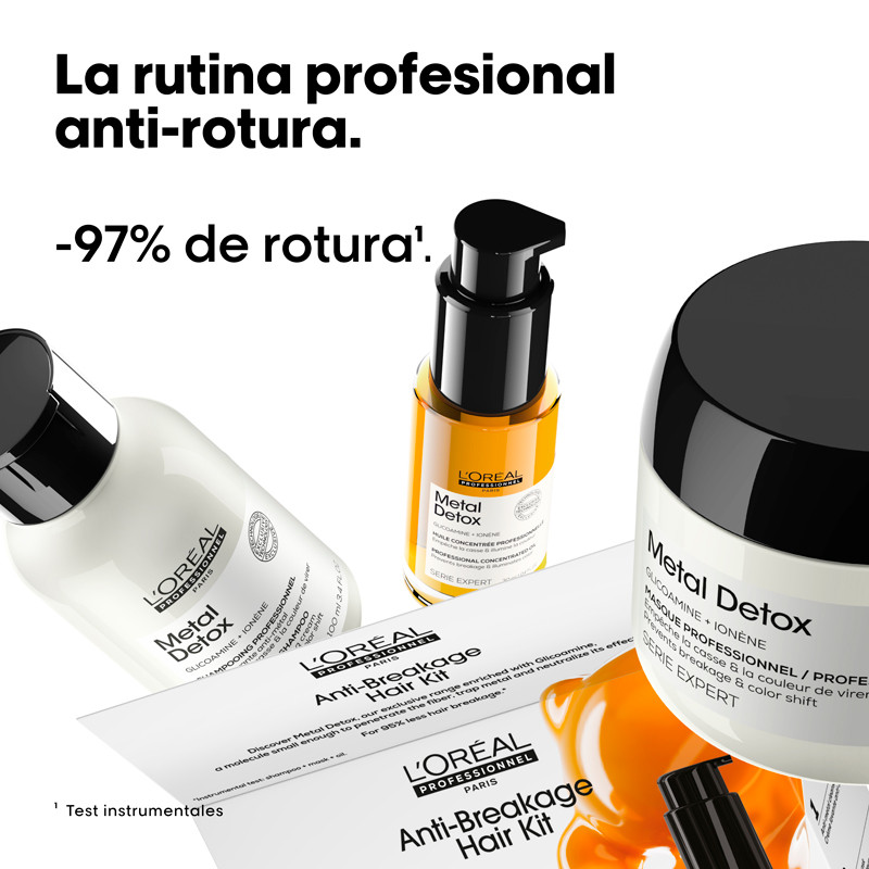 Loreal Professionnel Estuche Metal Detox Mini Trio