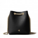 BORSA A SECCHIELLO CON CATENA MONOGRAMMA MINIMAL