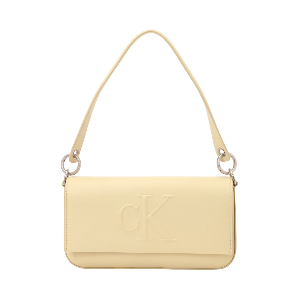 Calvin Klein Jeans Borse da donna, articoli da toeletta e valigie BORSA A TRACOLLA CON PATTA SCOLPITA