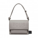Bolsa tiracolo feminina TOUS Audree T La Rue cinza