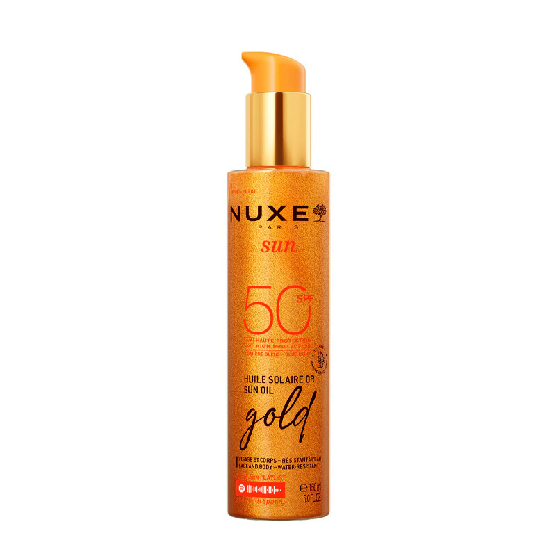 Nuxe Protector Solar Cuerpo Huile Solaire Or Sun Oil Aceite Solar Oro Alta Protección SPF50