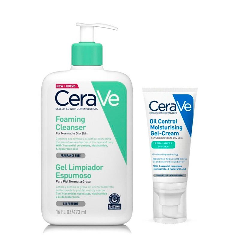 Cerave Foaming + Oil Control Estuche