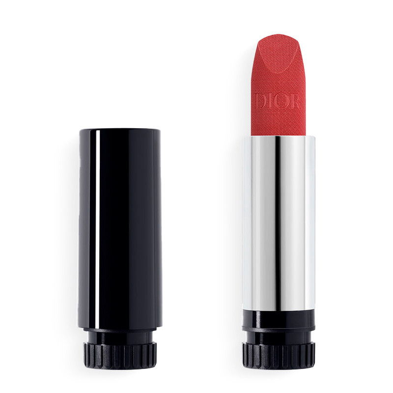 Dior 720 Icone Velvet Lipstick Color Couture Lipstick – Velvety Finish – Hydrating Floral Treatment – Long-Lasting