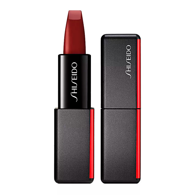 Shiseido Rossetti Modern Matte Powder Lipstick Rossetto ad alto impatto 521 NOCTURNAL