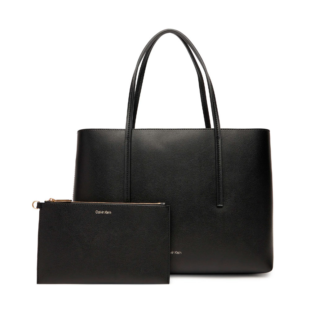 Calvin Klein Jeans Borse da donna, articoli da toeletta e valigie BORSA TOTE PICCOLA CON LOGO IN LAMINA