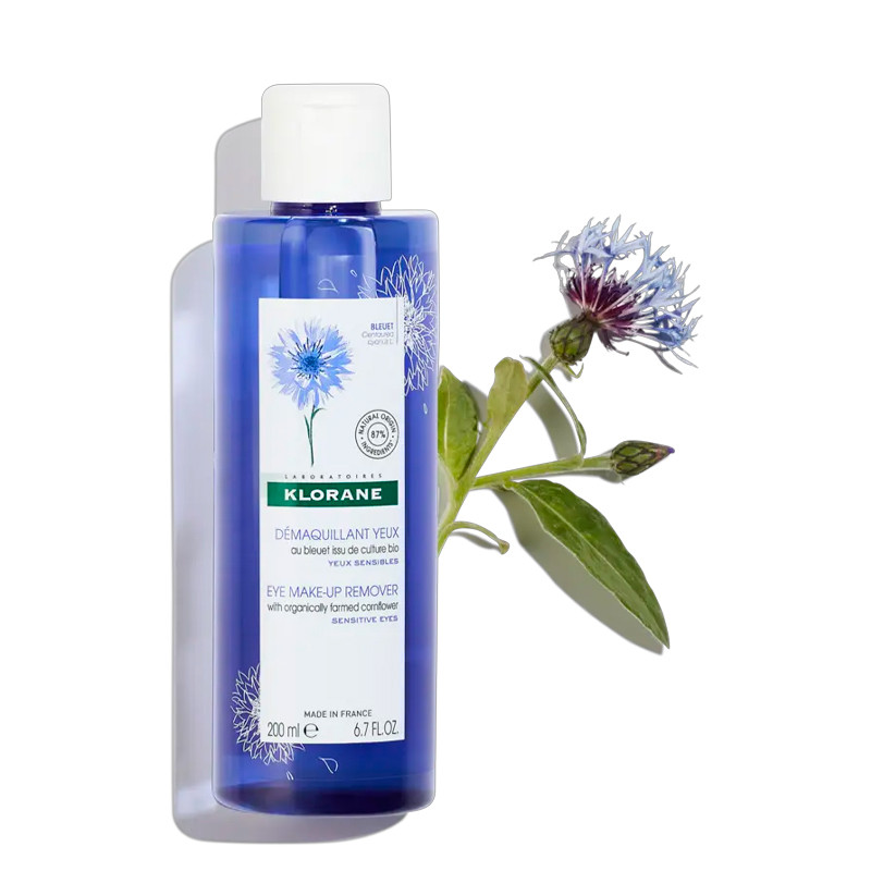 Klorane struccanti Fiordaliso biologico Struccante per occhi