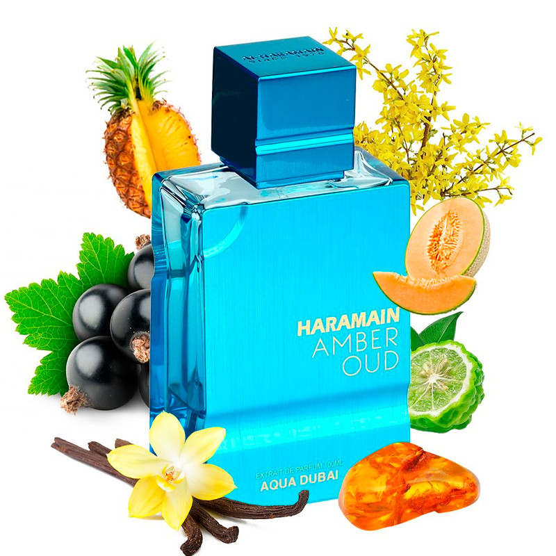 Al Haramain Amber Oud Aqua Dubai Extrait de Parfum – imagen 2