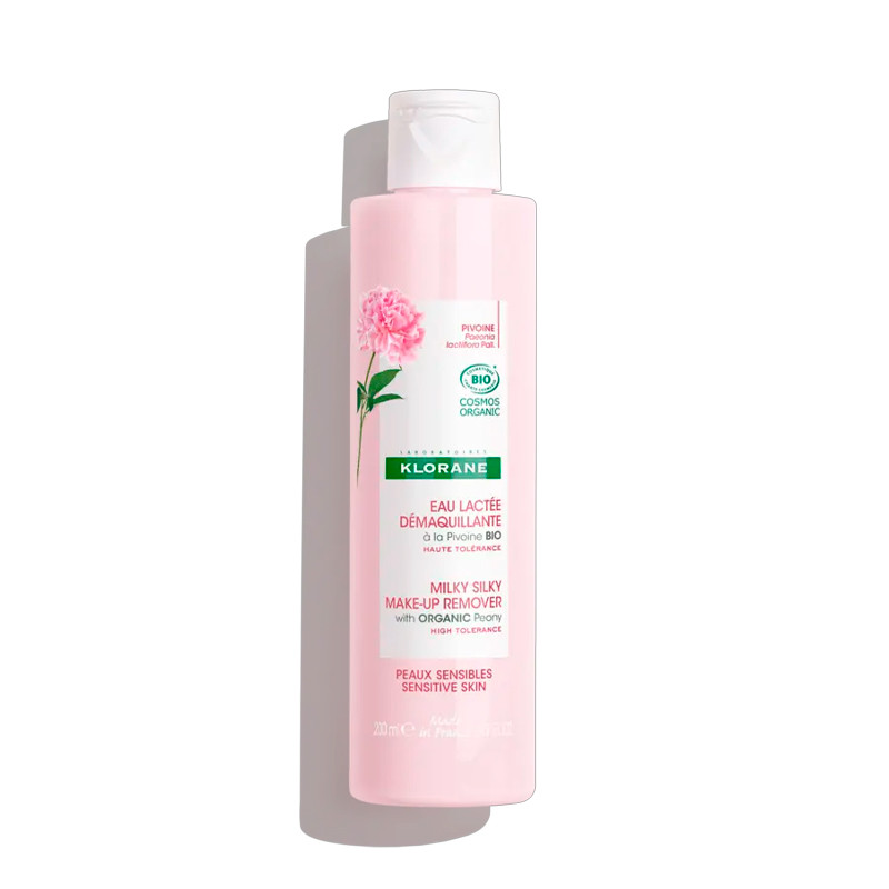 Klorane make-up removers Eau Lactée Demaquillante Cleansing Milk with Peony