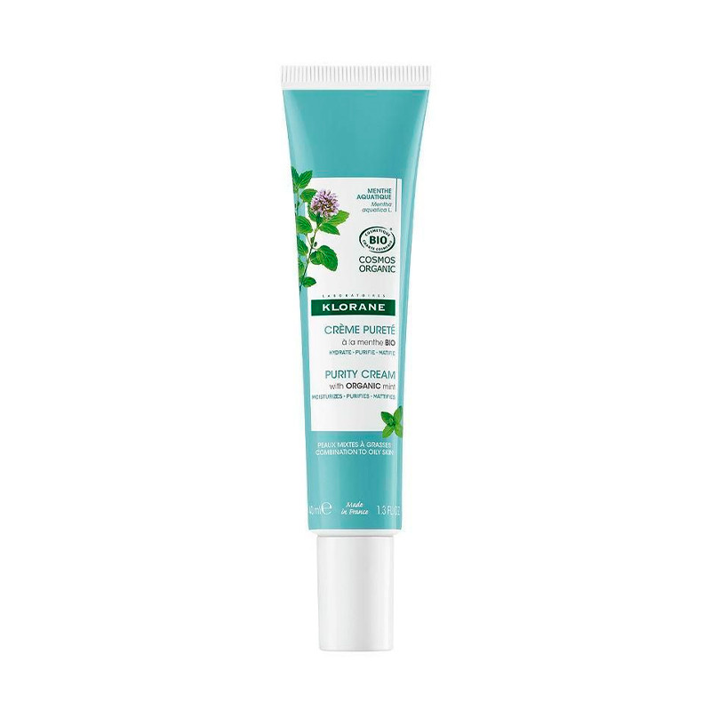 Klorane Women's Cream/Light Face Skin Care Créme Pureté Á La Menthe Moisturizer