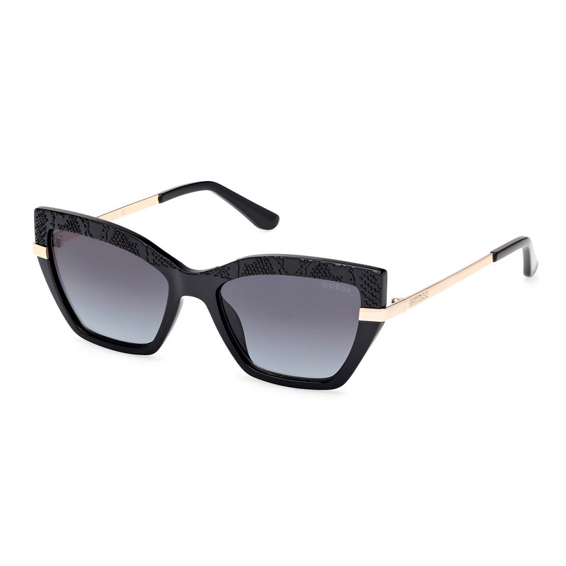 Guess Women's Gold/Black Sunglasses For Sunglasses Gu00216