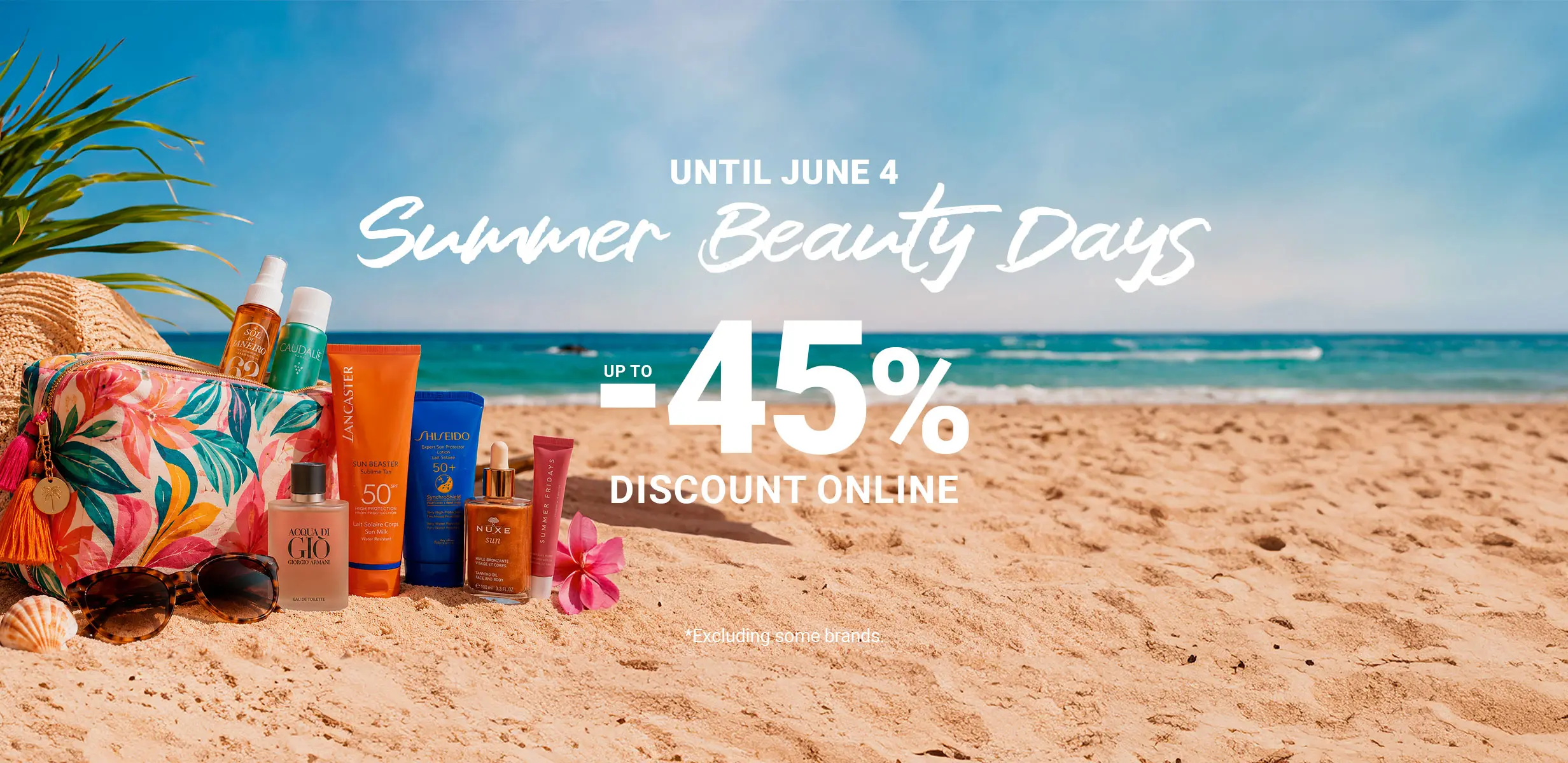 Summer Beauty Days Banner
