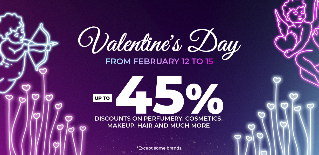 Banner Valentine's Day Gifts: perfumes and much more - Sabina