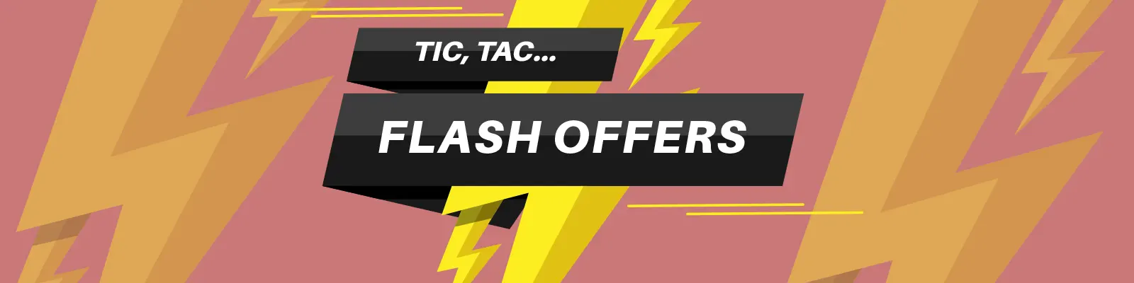 Flash Offers banner desktop