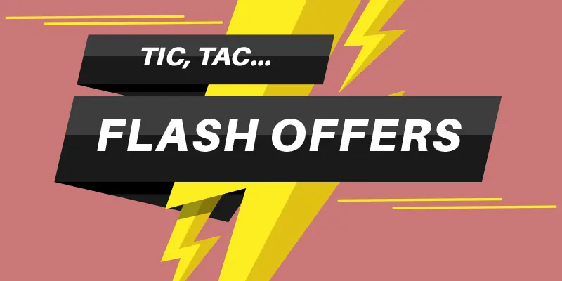 Flash Offers banner mobile
